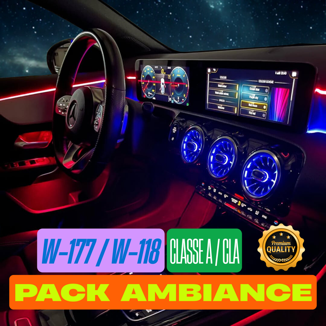 Éclairage Ambiant Mercedes Benz W177 / W118 CLASSE A / CLA