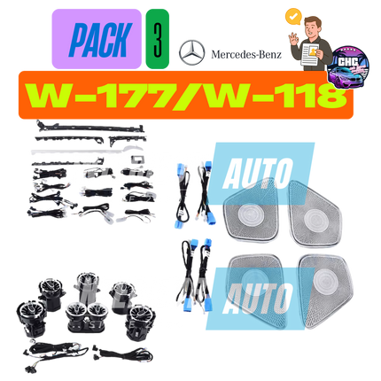 Éclairage Ambiant Mercedes Benz W177 / W118 CLASSE A / CLA