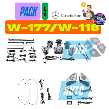 Éclairage Ambiant Mercedes Benz W177 / W118 CLASSE A / CLA