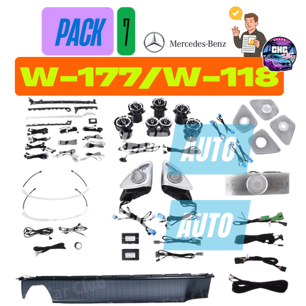 Éclairage Ambiant Mercedes Benz W177 / W118 CLASSE A / CLA